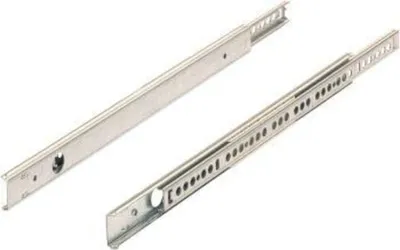 Produktbild von Paar Kugelführungen KA 1730 HETTICH - Nut 17 mm - L.380 mm - Stahl verzinkt - Für Schubladen 250 bis 390 mm - 71836