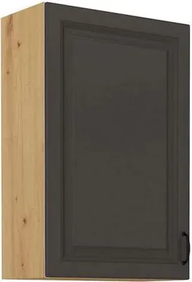 Immagine prodotto di Mobile cucina con ripiano superiore 60 cm FRYZIA - rovere artigianale / grafite