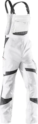 Produktbild von Kübler Activiq Latzhose weiß/anthrazit Gr. 25