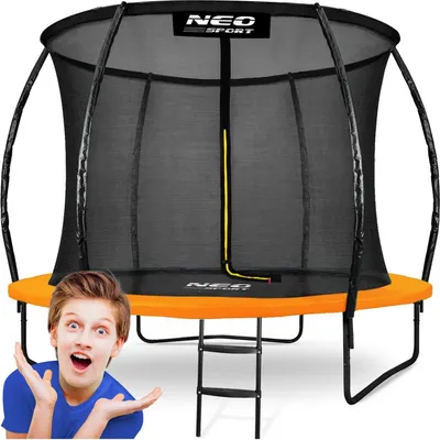 Obrázek produktu pro Trampolina ogrodowa profilowana 8ft/252cm z siatką wewnętrzną Neo-Sport