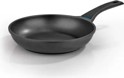Image de N8WERK Poêle à frire en fonte d'aluminium Midnight Edition 28 cm Heat Indicator Indicateur de température Revêtement 3-fois Ilag-Ultimate Rôtissage pauvre en graisse Tous types de cuisinières