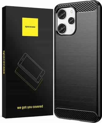 Image de Etui SPACECASE Carbon pour Redmi 12 4G noir