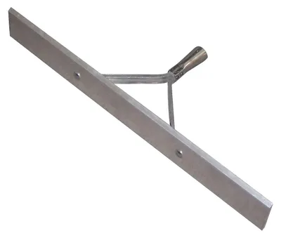 Image de Pelle à neige en aluminium avec support, sans manche, 700 mm