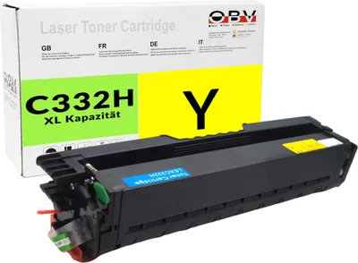 Produktbild von OBV Toner für Lexmark C332HY0 für C3326dw MC3226adwe MC3326adwe MC3326i Gelb