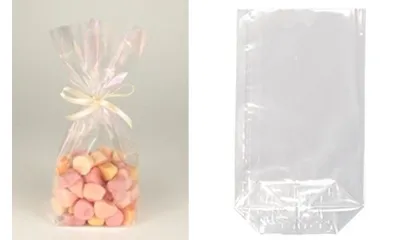 Produktbild von Starpak 300 Bodenbeutel, PP 17,3 cm x 11,5 cm x 4 cm transparent | Packung (300 Stück)