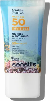 Image de Sensilis Matt Gel Invisible SPF 50+ Sunscreen 40ML