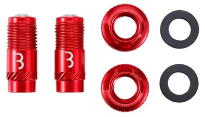 Produktbild von Bbb Corecap Ventilkappe 2 Einheiten Rot Rot One Size