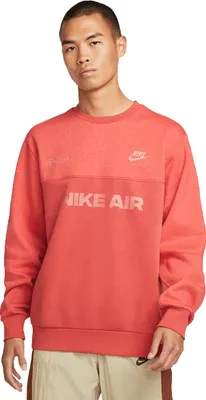 Produktbild von Nike Herren Sweater Nike Air Brushed-Back Fleece gym red L