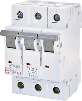 Produktbild von ETI FI LS Schalter Fehlerstromschalter Leitungsschutzschalter LS typ C 16A/3P