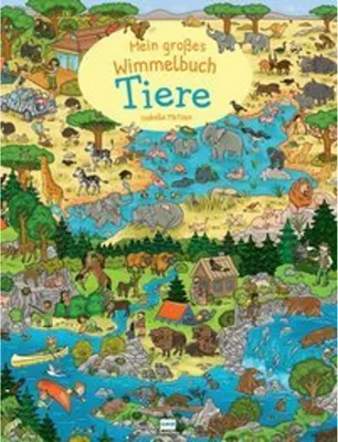 Produktbild von Mein großes Wimmelbuch Tiere
