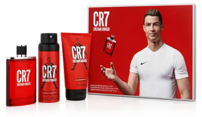 Produktbild von Cristiano Ronaldo CR7 EDT 100 ml + DEO Spray 150 ml + SG 150 ml (man)