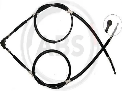 Produktbild von A.B.S. Handbremsseil Seilzug Feststellbremse für OPEL Zafira A (T98) K17795