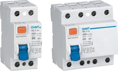 Produktbild von ChiliTec 23896 FI Fehlerstrom-Schutzschalter 30mA 40A, 4-polig # allstromsenstiv #