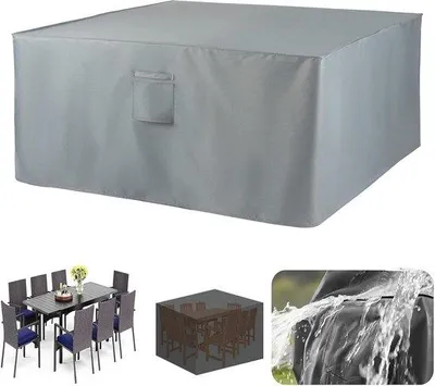 Obrázok produktu pre Vodotesná záhradná plachta 318 x 288 x 120 cm, odolná proti oderu, s odvetraním