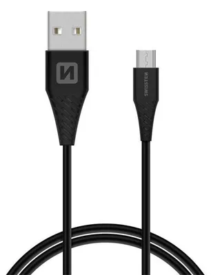 Immagine prodotto di Cavo USB/micro USB Swissten nero 1,5 m