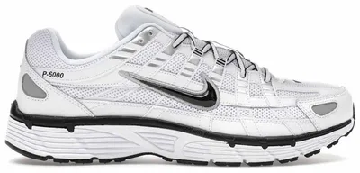 Zdjęcie produktu dla Nike P-6000, kolor: biały, srebrny (metaliczny), czarny - rozmiar EU 36.5