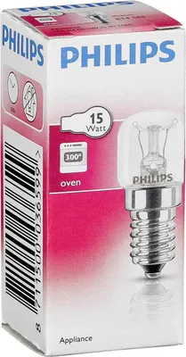 Zdjęcie produktu dla Philips Specjalistyczne Żarówka do urządzeń 8711500036599, 15,4 W, E14, 1000 h, Przezroczyste, 85 lm, Żarówka do urządzenia