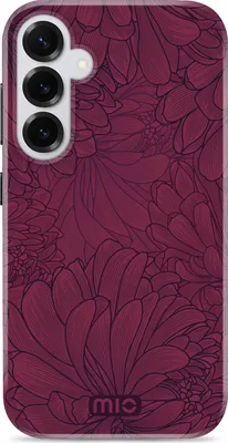 Immagine prodotto di Custodia MIO per Samsung Galaxy S26 Plus, compatibile con MagSafe, guscio rigido, retro protettivo - Motivo: Berry Blooms
