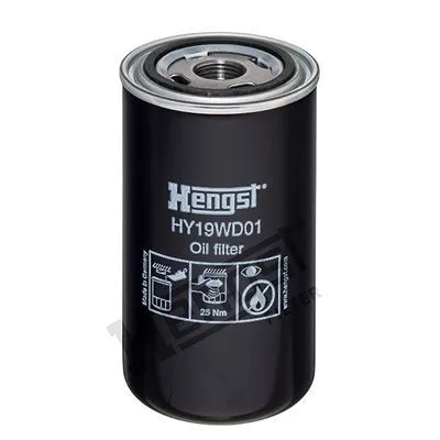 Produktbild von HENGST FILTER Filter Arbeitshydraulik HY19WD01 für VOLVO FL 4 B 10 FH 12 F 80 F 10