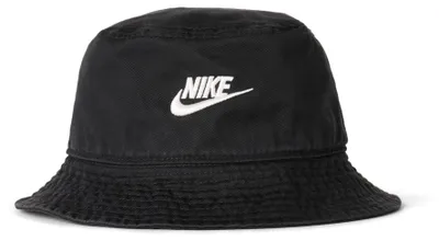 Produktbild von Nike FB5381-010 U NK APEX Bucket SQ FUT WSH L Hat Uni Adult Black/White Größe