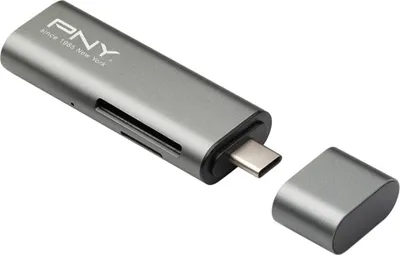 Produktbild von PNY USB-C Card Reader / USB-A Adapter