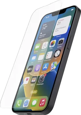Produktbild von Hama Premium Crystal Glass, Apple, iPhone 14 Plus, Schlagfest, Schlagfest, Kratzresistent, Transparent, 1 Stück(e)