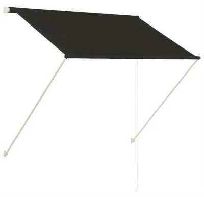 Produktbild von Ausziehbare Sonnenschutzvorrichtung – Terrassenmarkise und Balkon-Sonnenschutz, 100x150 cm, wetterbeständiges Material und einfache Montage