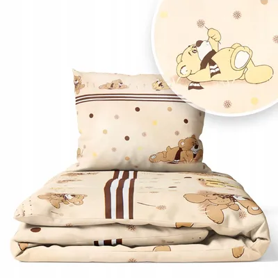 Produktbild von Kinderbettwäsche 90x120 Baumwolle Baby Bettwäsche Set 90x120 + 40x60 Kissenbezug Jungen & Mädchen Kleinkind Bettbezug