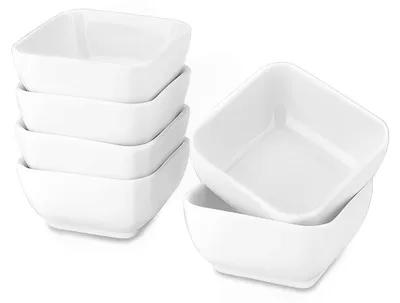Produktbild von Set mit 6 Keramik-Dipschalen – Kleine Servierschalen für Snacks