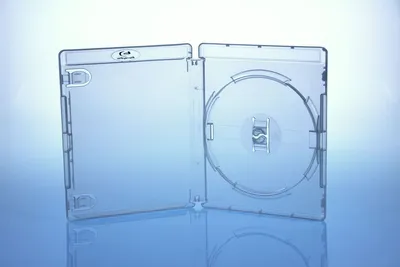 Produktbild von Amaray BluRay Hülle 15mm / 1fach 1er BD Hülle / Farbe: transparent klar