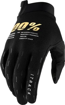 Produktbild von 100% iTrack Fahrrad Handschuhe, schwarz, M