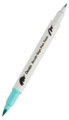Produktbild von Pentel Kalligrafiest. BrushPenTwin h.tk gn