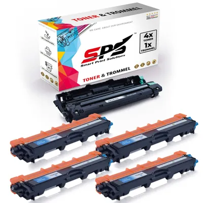 Produktbild von 4X TN245 TN246 Toner Cyan + 1x DR241 Trommel kompatibel für Brother DCP-9017 Brother DR241 Brother TN245 TN246 DCP-9015 DCP-9015CDW DCP-9017 DCP-9017CDW DCP-9020 DCP-9020CDW DCP-9022 DCP-9022CDW
