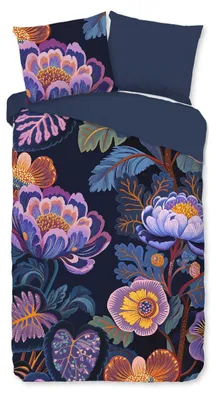 Imagen del producto de Juego de sábanas "Sharira" - Azul - (240x220 cm) - 100% poliéster