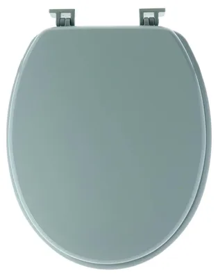 Produktbild von Wc-deckel mdf 18 zoll kunststoffbefestigungen - mandelgrün - Tendance