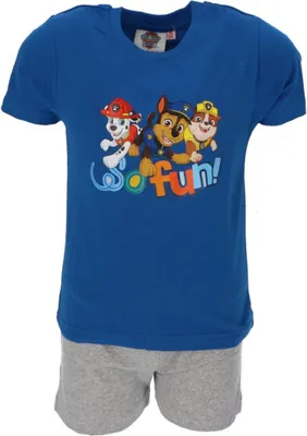 Zdjęcie produktu dla Paw Patrol Shortama Wygodne krótkie bawełniane piżamy dla dzieci 98/104