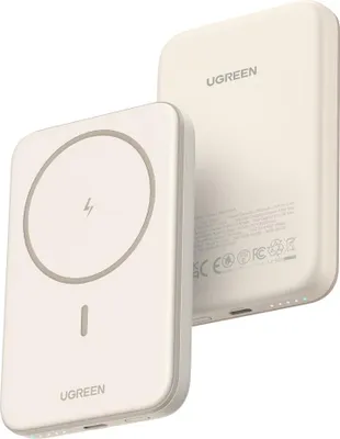 Produktbild von Ugreen 25207, 5000 mAh, Kabelloses Aufladen, 3,7 V, Schwarz