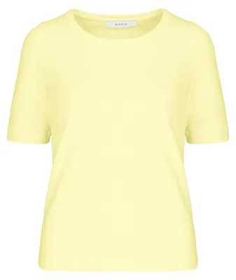Produktbild von Bianca DINIA Damen Rundhalsshirt mit kurzen Ärmeln, schmale Passform, Vanille, Größe 44