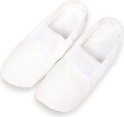 Produktbild von INF Gymnastik Tanzschuhe Ballettschuhe - Atmungsaktive Ledersohle, 2er Pack 25