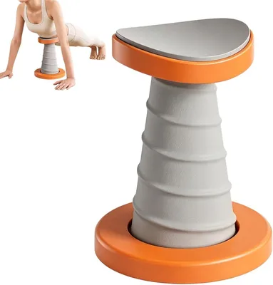 Obrázek produktu pro Rukojeť pro kliky – tréninkový rám – posilovací cvičení – automatický odraz – 26 x 36 cm – oranžová