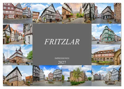 Produktbild von Fritzlar Impressionen (Wandkalender 2027 DIN A2 quer), CALVENDO Monatskalender