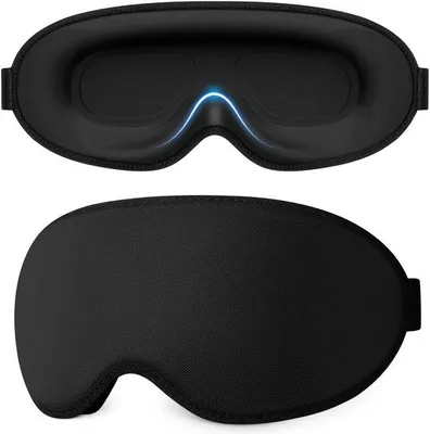 Produktbild von Famanu 3D Schlafmaske für Seitenschläfer - Atmungsaktiv und lichtdicht
