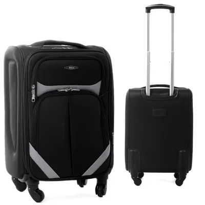 Produktbild von RGL S-010 L Koffer Stoffkoffer 4 Rollen Erweiterbar Grösse: L Farbe: Schwarz-Graphit