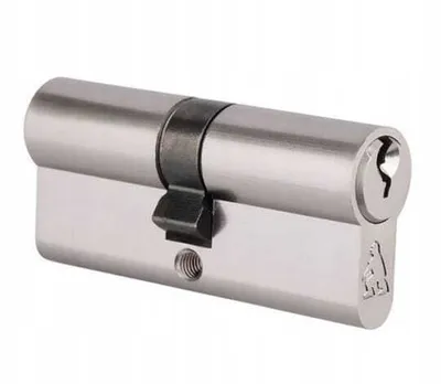Image de Cylindre de serrure 30/40 mm nickel satiné + 3 clés