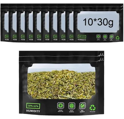 Aufbewahrungsbeutel 10 Stück, 30 g, wiederverwendbar, geruchslos, UV-beständig