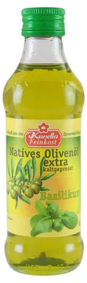 Produktbild von Kunella Natives Olivenöl extra kaltgepresst Basilikum (100 ml)
