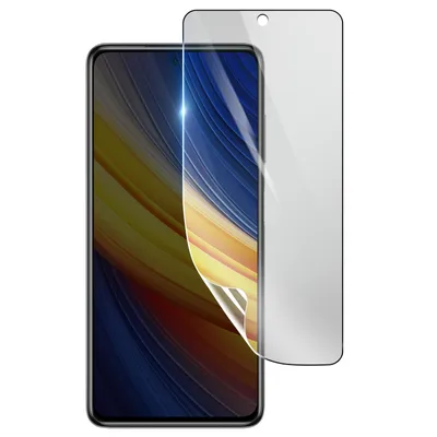 Zdjęcie produktu dla 3mk, odporny na wstrząsy i zarysowania hydrożelowy ochraniacz ekranu dla Xiaomi Poco X3 Pro, przezroczysty