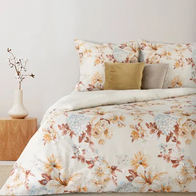 Produktbild von Eurofirany Bettwäschegarnitur Bettwäsche Satin  NELLY6 220x200 cm 3 TLG SET: mit 2 Kissenbezüge 70x80 cm