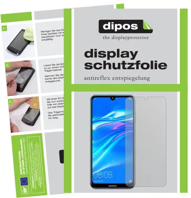Produktbild von 6x Schutzfolie für Huawei Y7 Pro (2019) matt Displayschutzfolie Display Schutz