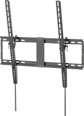 Produktbild von ViVanco™62584, 2,54 m (100"), 100 x 100 mm, 600 x 600 mm, -10 - 10°, Stahl, Schwarz